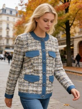 Veronica Beard Ainslie Tweed Jacket $ 798 NWT